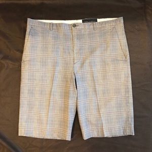French Connection Plaid Shorts Size 34